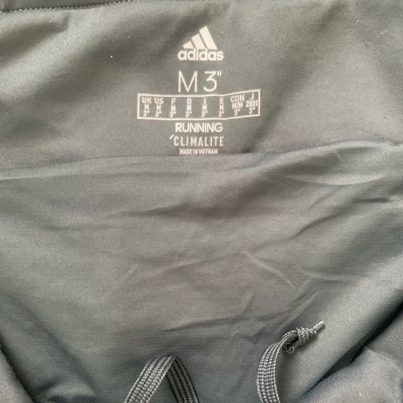 2/$30 Adidas Climalite Running Short 3” - Picture 3 of 3